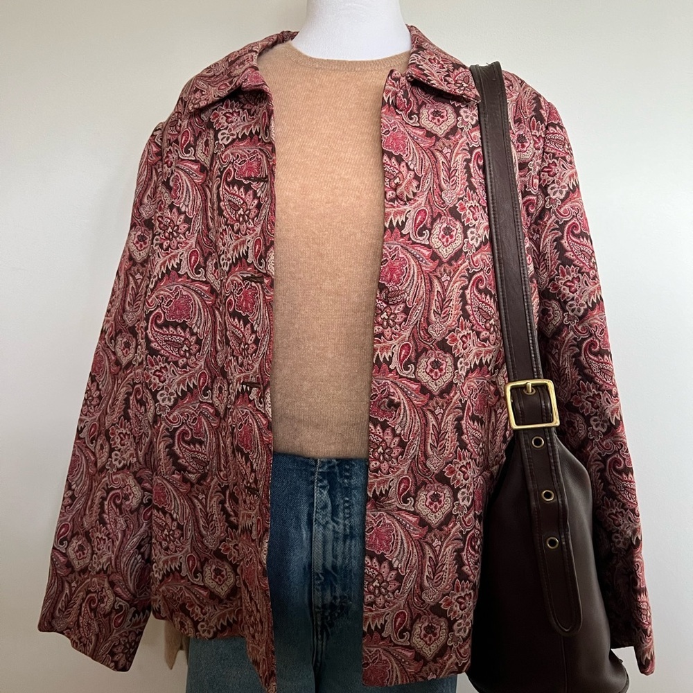 Vintage Covington Tapestry Jacket - Size 20W (NWT)